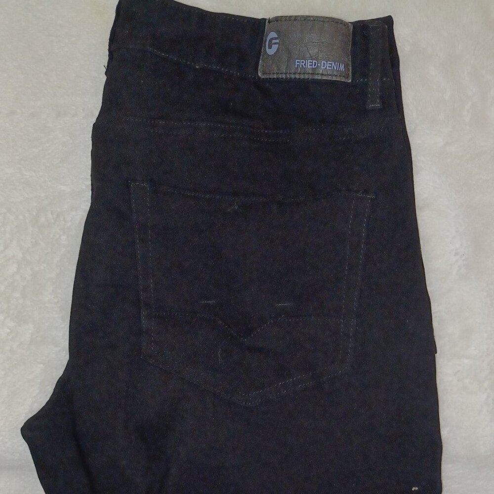 Fried Denim Black Jeans
